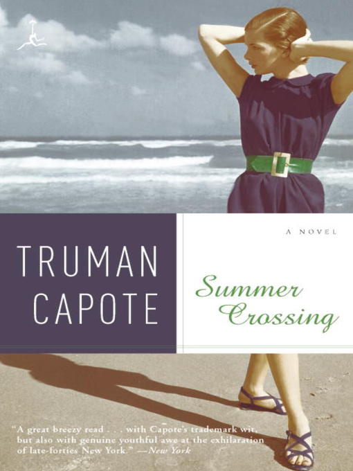 Title details for Summer Crossing by Truman Capote - Wait list